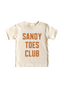 Kid's Graphic Short Sleeve Tee, Sandy Toes Club