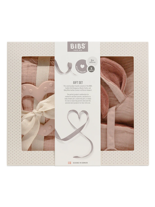 BIBS Gift Set, Blush (3+mo)