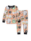 Organic 2-Piece Pajama Set, Haunted Castle