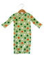 Organic Waffle Gown, Green Clover