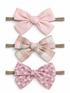3-Pack Nylon Bows, Lottie