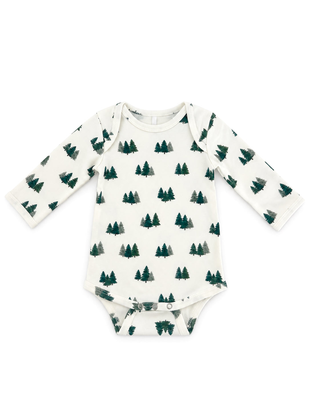 Evergreen Grove / Organic Cotton Long Sleeve Bodysuit