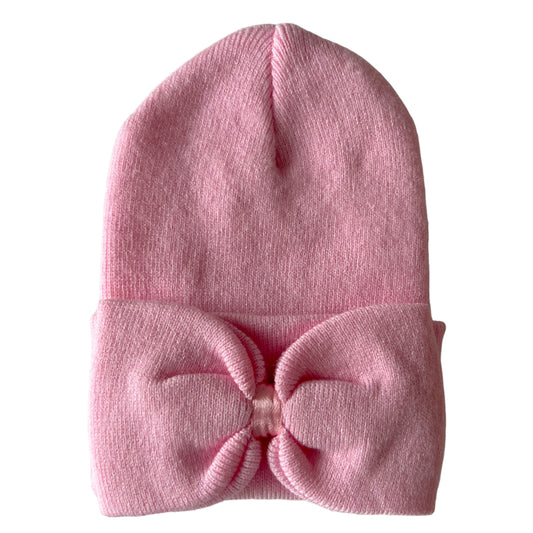 Baby's First Hat, Pink Bow