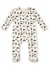 Wild West / Organic Cotton 2-Way Zip Footie