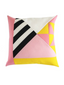 How About Frankie Cushion Cover, Pink/Yellow