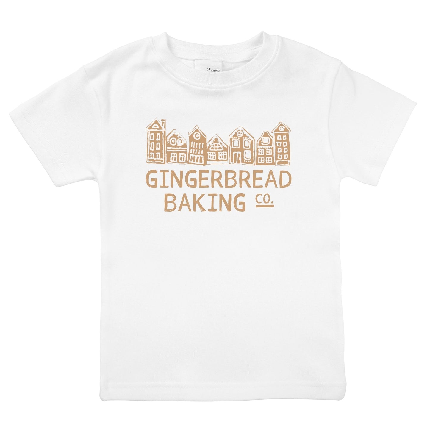 Gingerbread House Baking Co. Tee, White