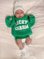 Knit Sweater, Lucky Charm Green