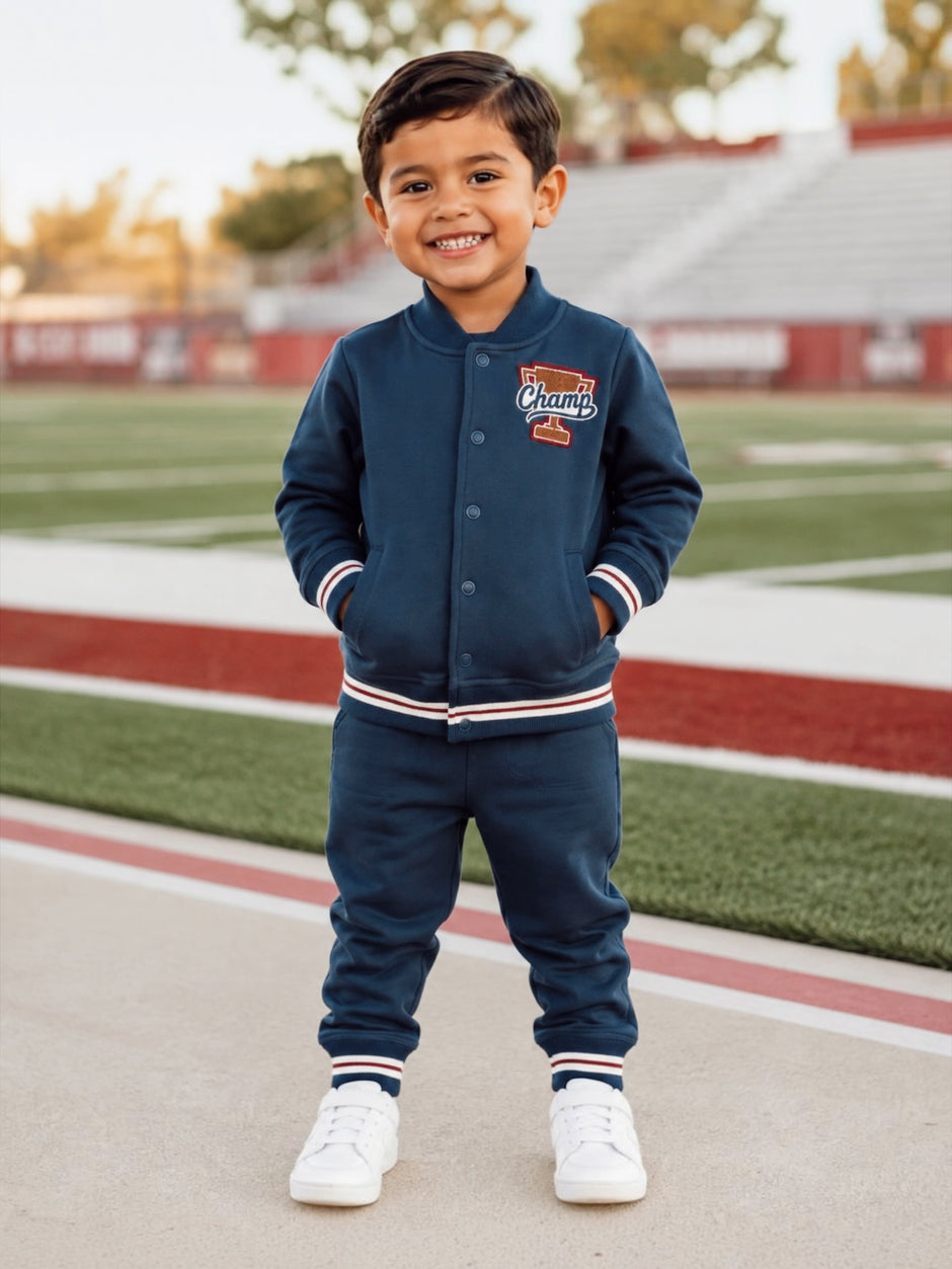 Letterman Jacket, Varsity French Terry