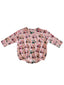 Golf Cart Pink / Organic Long Sleeve T-Shirt Bubble