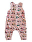 Golf Cart Pink / Organic Slub Bay Jumpsuit