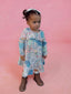 Smocked Ruffle Tiered Dress, Patchwork