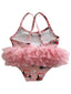 Pink Golf Cart / Ariel Tutu Swimsuit / UPF 50+