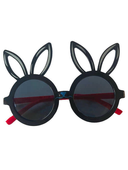 Kids Bunny Easter Sunglasses, Black