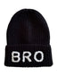 Bro Knit Hat, Obsidian