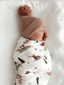 Muslin Swaddle, Moose