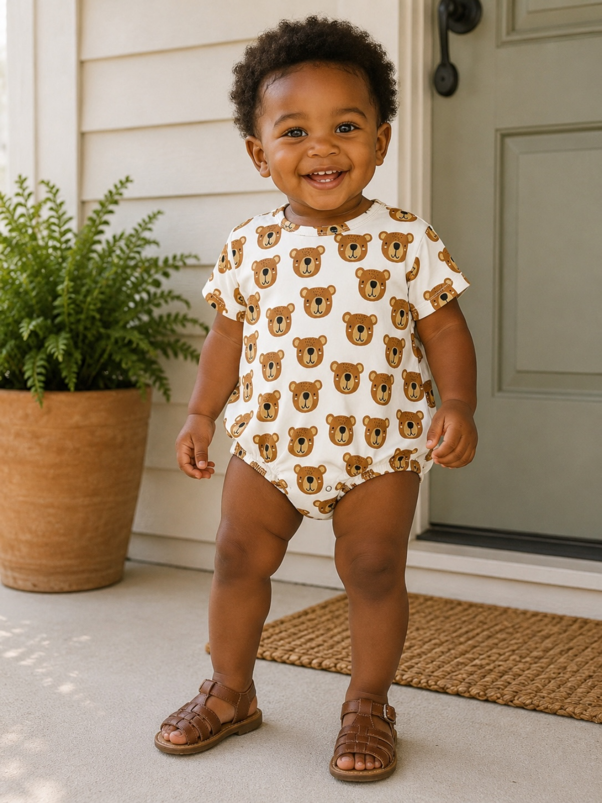 Baby Bear / Organic Cotton T-Shirt Bubble