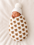 Baby Bear / Organic Cotton Swaddle