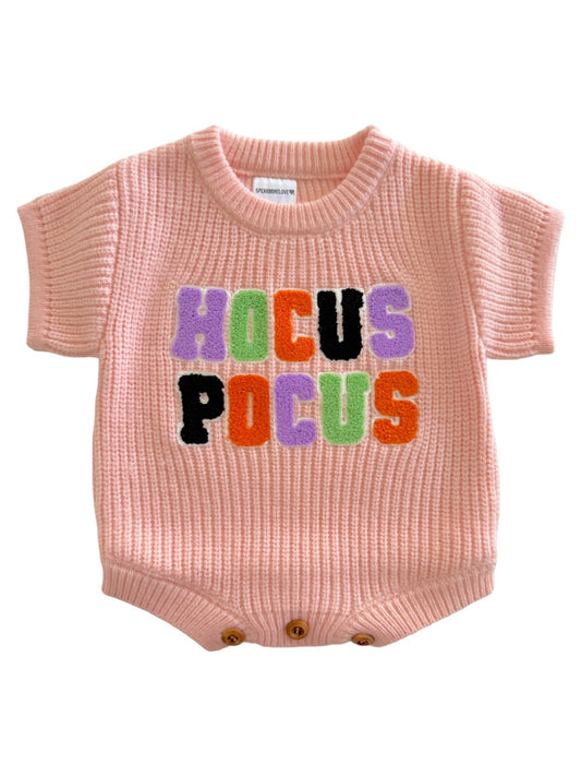 Sweater Romper, Hocus Pocus