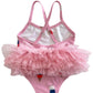 Pink Ice Cream / Ariel Tutu Swimsuit / UPF 50+