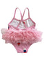 Pink Ice Cream / Ariel Tutu Swimsuit / UPF 50+