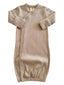 Desert Tan / Organic Ribbed Gown