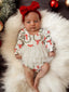 Long Sleeve Tutu Bodysuit, Wreath