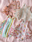 Ruffle Sunsuit, Ric Rac Stripe