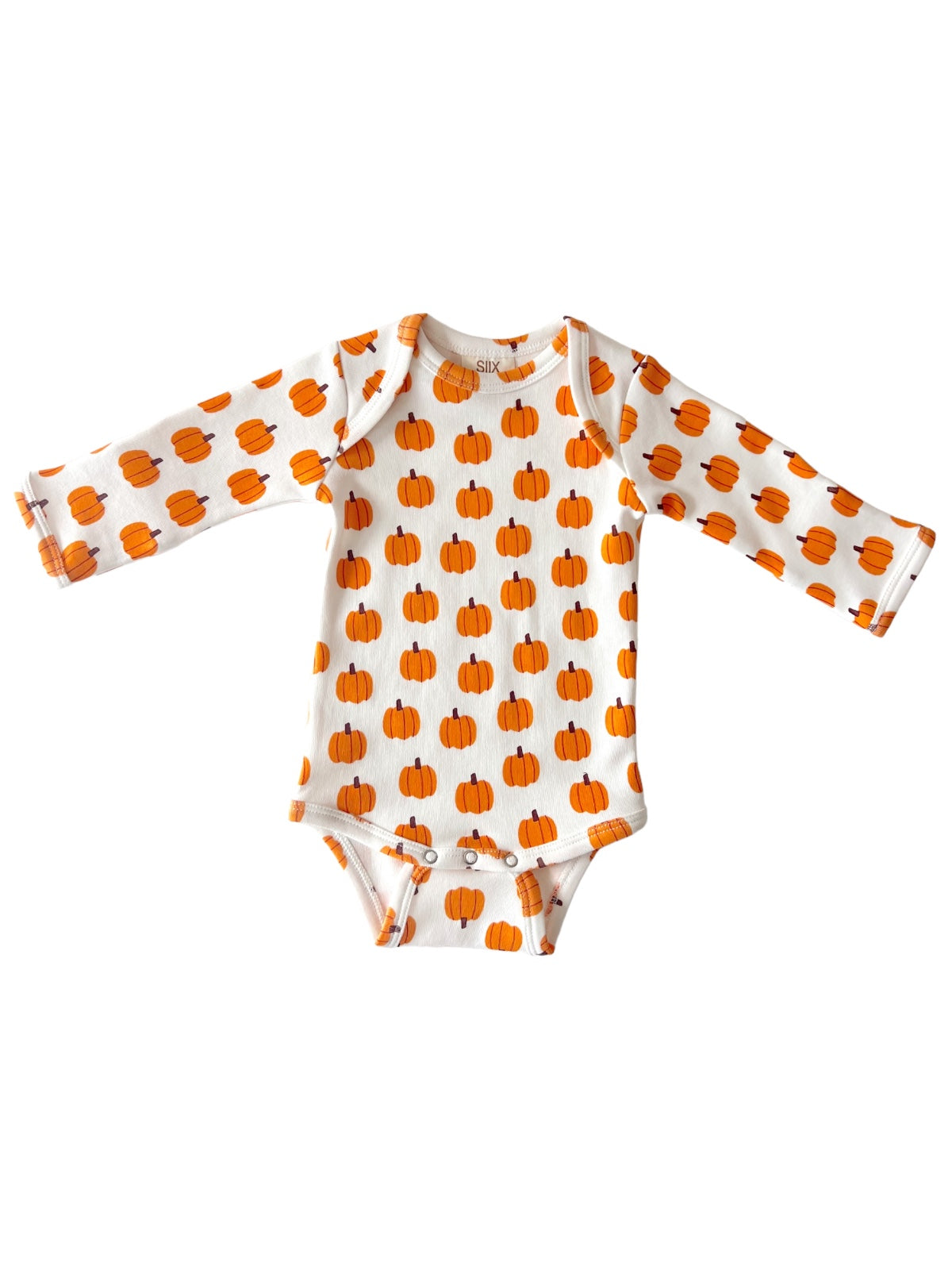 Pumpkin / Organic Long Sleeve Bodysuit