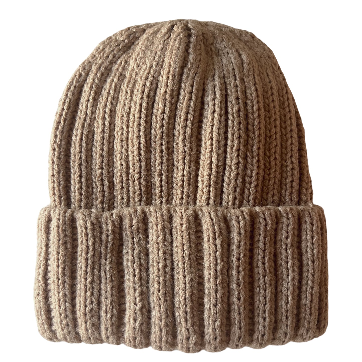 Chunky Knit Hat, Taupe