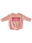 Better Not Pout / Organic Long Sleeve T-Shirt Bubble