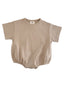 Desert Tan / Organic Ribbed T-Shirt Bubble