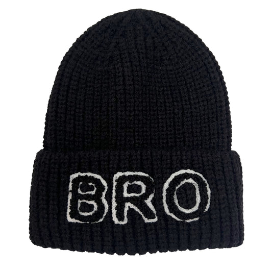 Bro Knit Hat, Obsidian