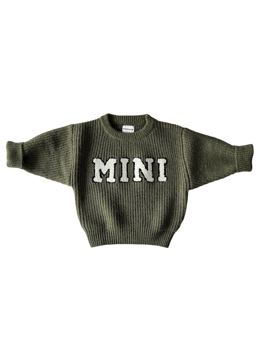 Mini Knit Sweater, Wilderness