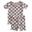 Summer Lounge Set, Tan Sun Checkerboard