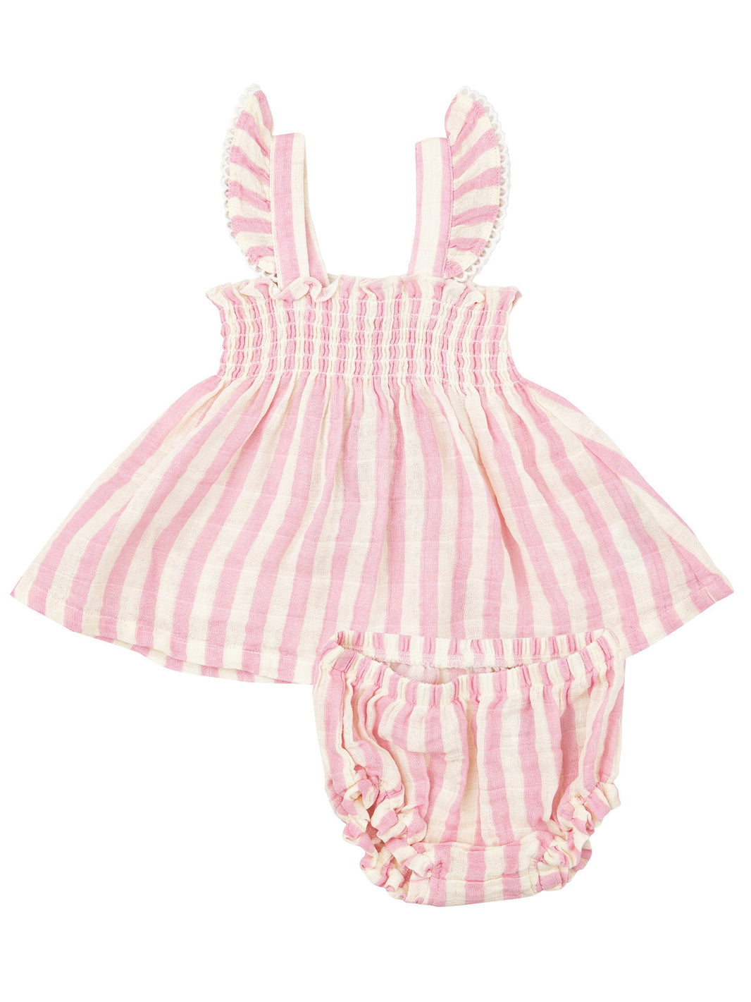 Spring Blooms Bow Trellis Ruffly Strap Top & Bloomer main image 1