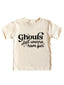 Kid's Graphic Short Sleeve Tee, Ghouls Just Want To Have Fun / Natural