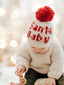 Santa Baby Knit Pom Hat