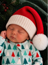 Knit Santa Hat, Red