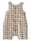 Tan Gingham / Organic Bay Shortie