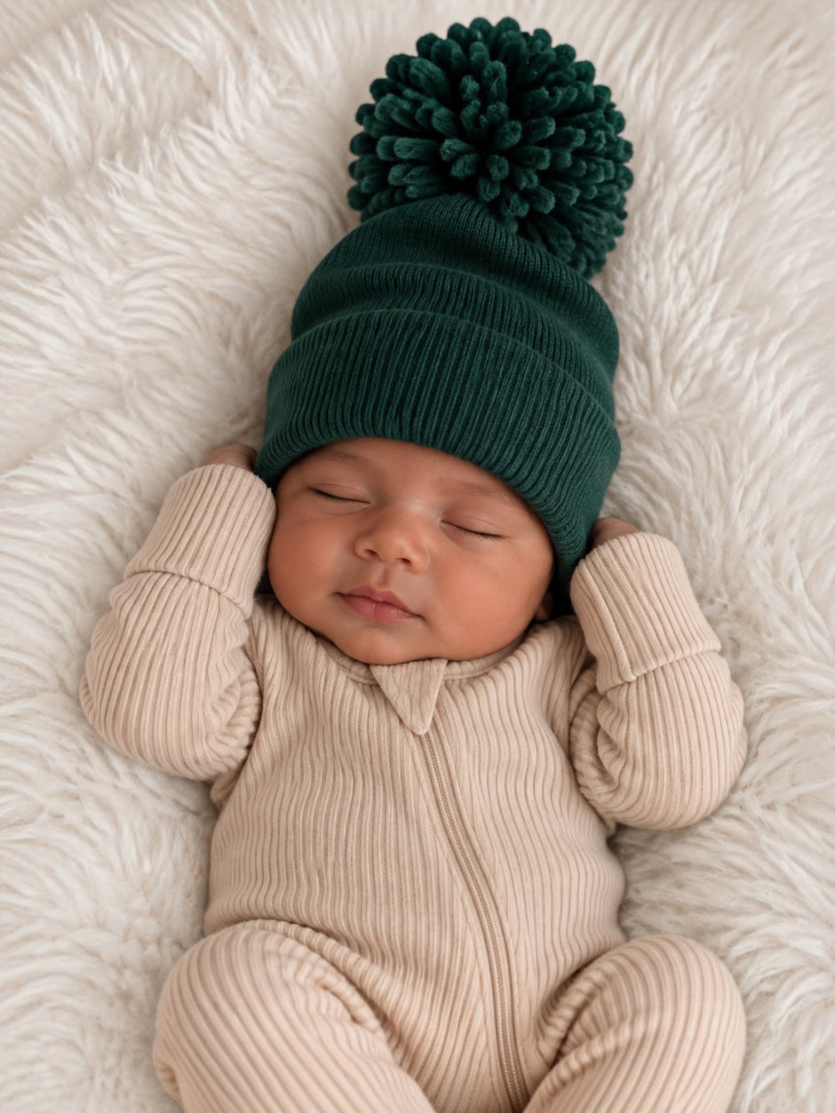 Baby's First Hat®, Juniper Pom