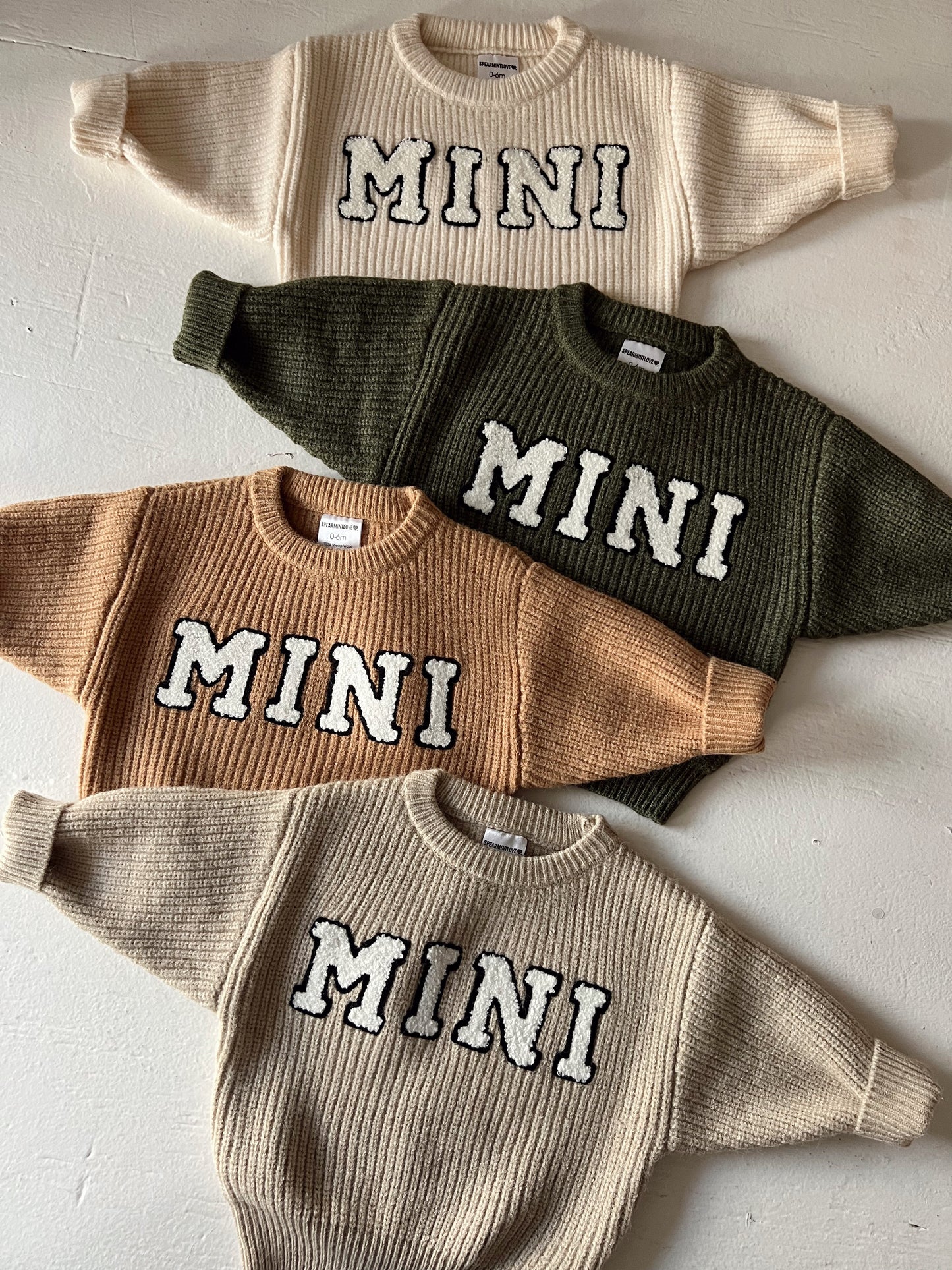 Mini Knit Sweater, Rustic