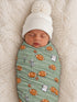 Stretch Swaddle, Footballs Playing Football