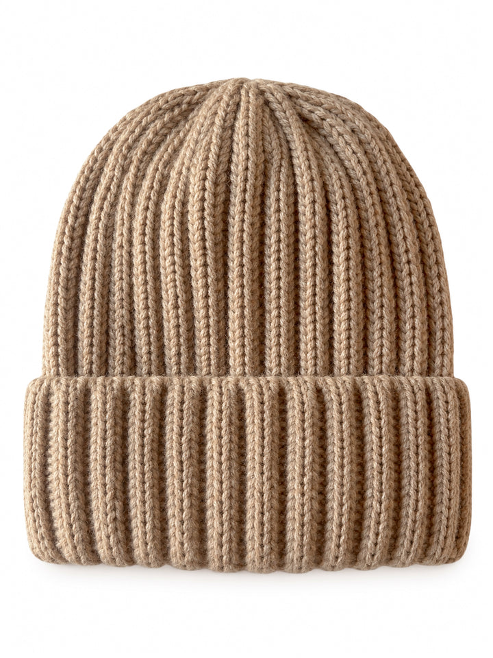 Chunky Knit Hat, Taupe
