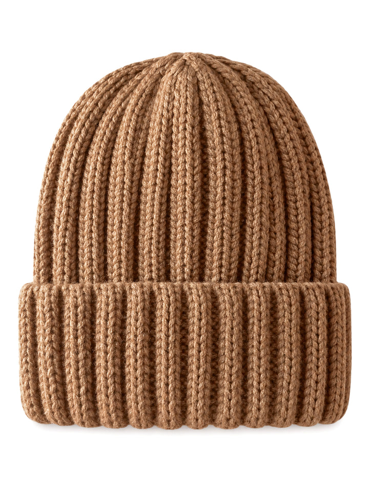 Chunky Knit Hat, Tawny