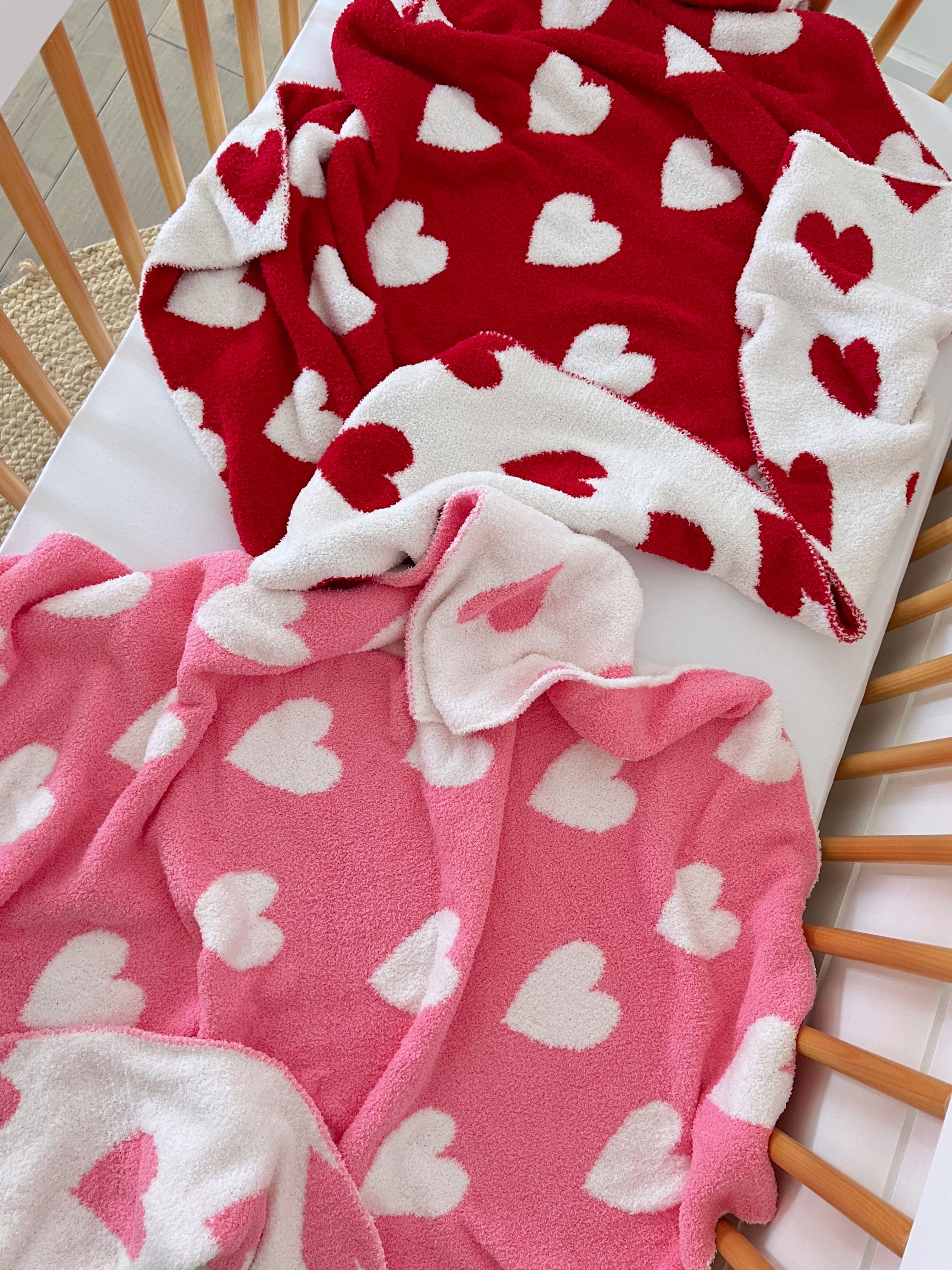 Phufy Bliss Blanket Red Heart