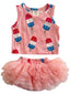 Popsicle Pink / Organic Tutu Bloomer Set