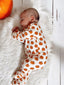 Pumpkin / Organic 2-Way Zip Romper