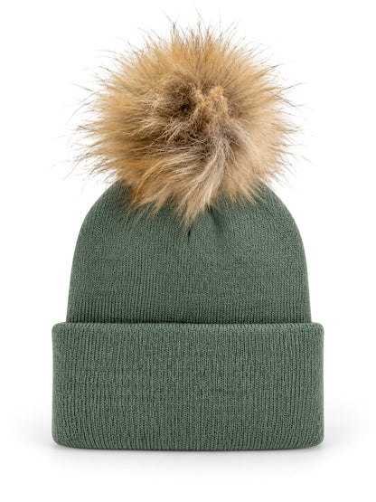 Baby's First Hat®, Fern Fur Pom