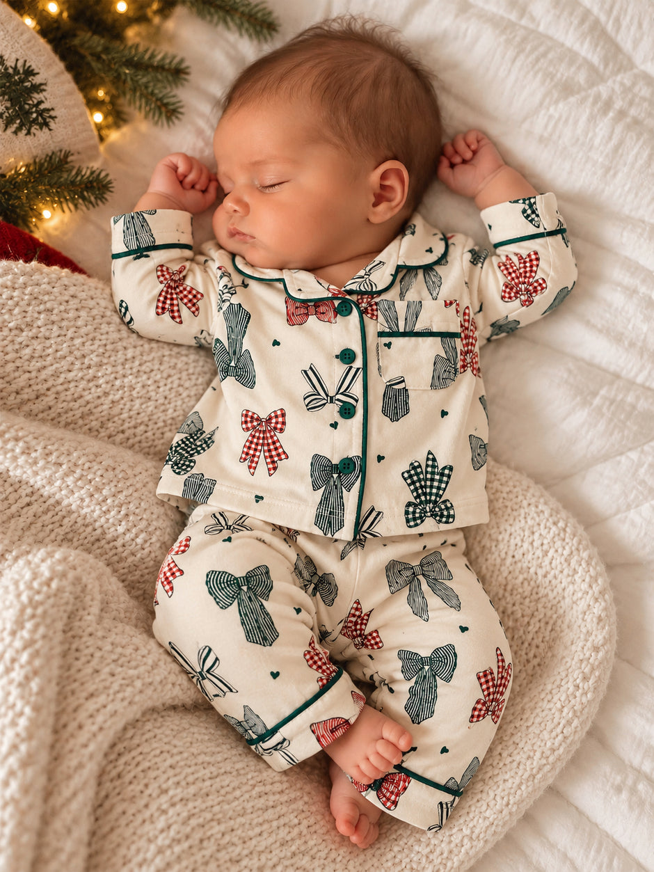 Lounge Set, Country Christmas Bows