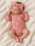 Boots & Bows / Organic Cotton Long Sleeve Bodysuit